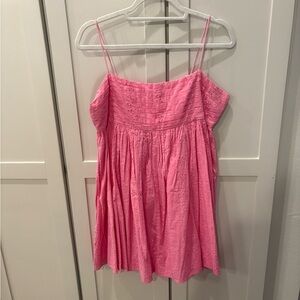 ASOS Pink Mini Dress with Spaghetti Straps